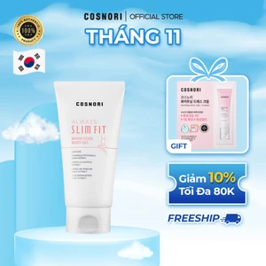 Kem tan mỡ Cosnori Always Fit Bodetox tiện dụng 150ml