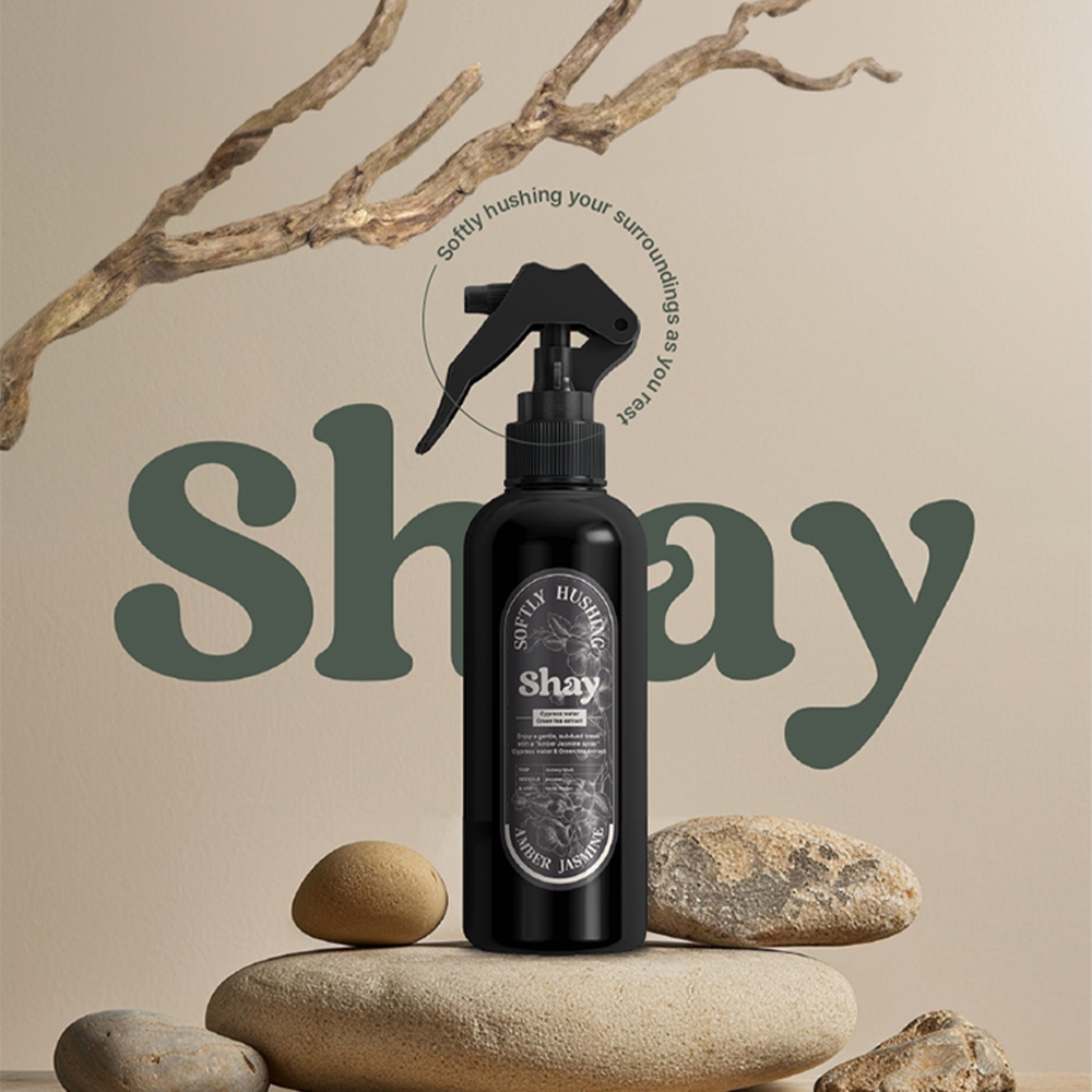 Xịt phòng Shay Hương hoa nhài và hổ phách 200ml