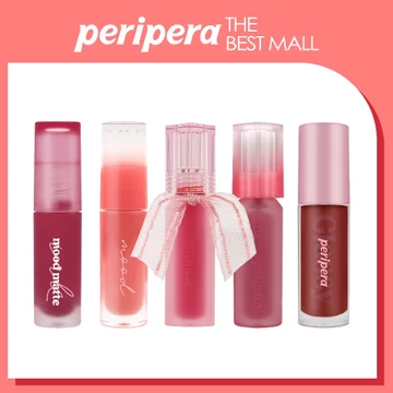 [PERIPERA] Bộ Sưu Tập Son Ink Mood Glowy Matte Water Bare Glasting Over Blur Hot Collection
