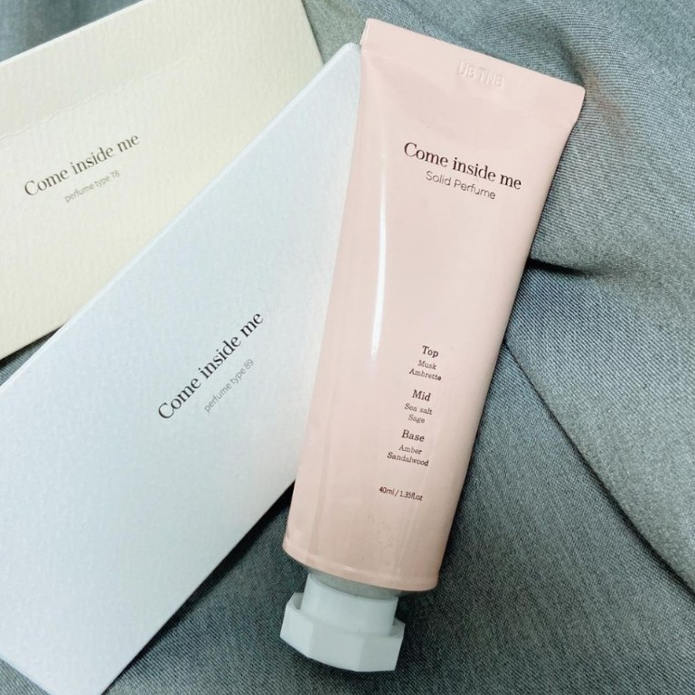 Nước hoa khô Come Inside Me Solid Perfume Type 62 Peach / Body Cream