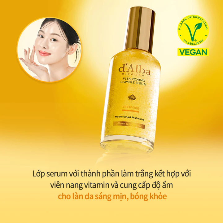 Serum viên nang dưỡng sáng da với Niacinamide 5% Vita Capsule Serum 5% Niacinamide 50ml/100ml (Bản nâng cấp) – 5