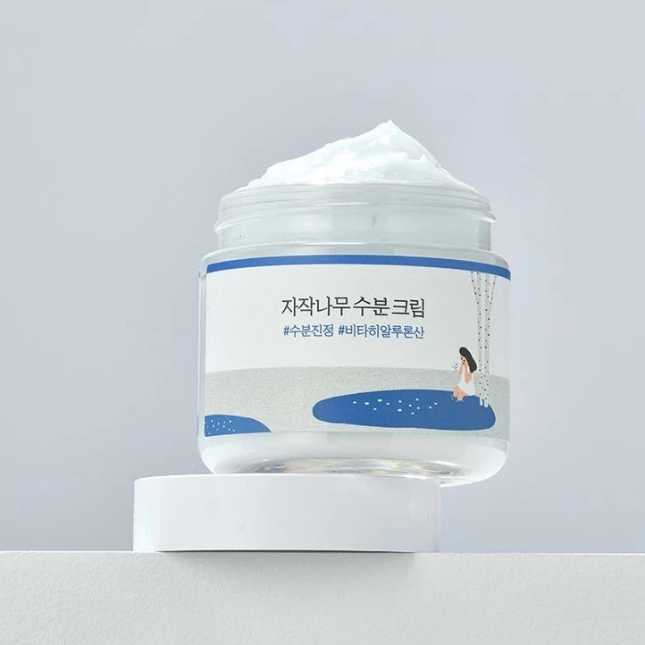Kem dưỡng da Round Lab Birch Juice Moisturizing Cream 80ml dưỡng ẩm cải thiện độ đàn hồi da (KHÔNG Hộp)
