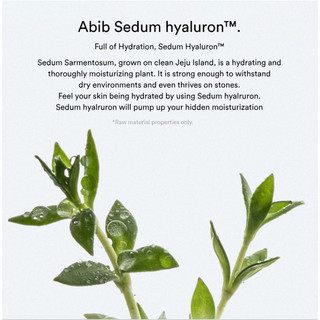[Abib] Kem Dưỡng Ẩm Sedum Hyaluron Crème 80ml – Cấp Nước Sâu, Làm Dịu Da, Phù Hợp Mọi Loại Da