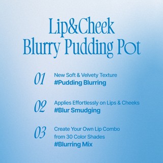 [fwee] Son bùn Pudding Pot Môi&Má (Set Móc Khóa) — 5g + Móc Khóa / Pudding Pot Keyring Set