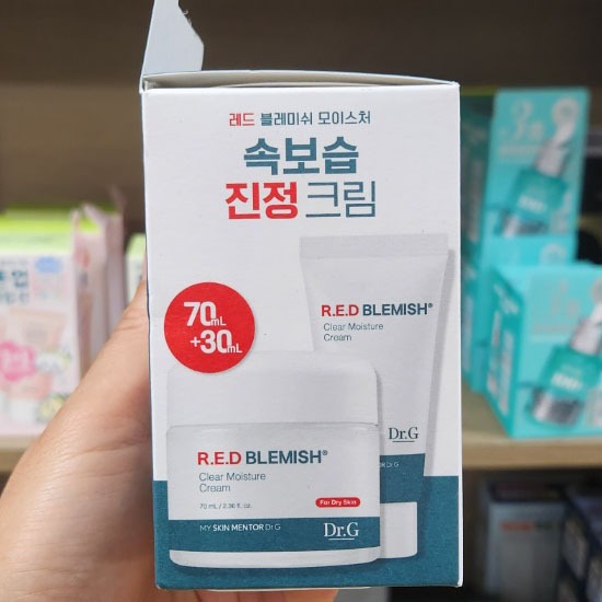 OLIVE YOUNG EDITION [70ml + 30ml] Kem dưỡng ẩm trong suốt Red Blemish (Chăm sóc da Hàn Quốc, Làm đẹp Hàn Quốc, K-Beauty)