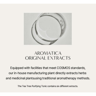 [AROMATICA] Thuốc Bổ Thanh Lọc Cây Trà 100mL