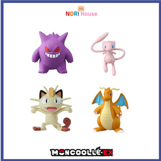 TAKARA TOMY Pokemon Moncolle EMC Cổ điển Yêu thích Hình Dragonite Gengar Mew Meowth