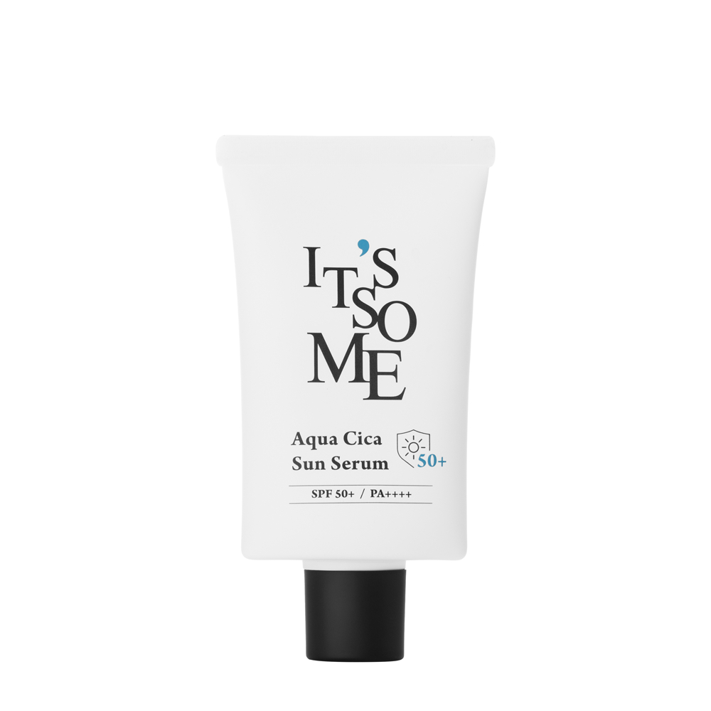 [It 'S SO ME] Aqua Cica Sun Serum 50g SPF50 + / PA + + + + / Kem chống nắng hỗn hợp