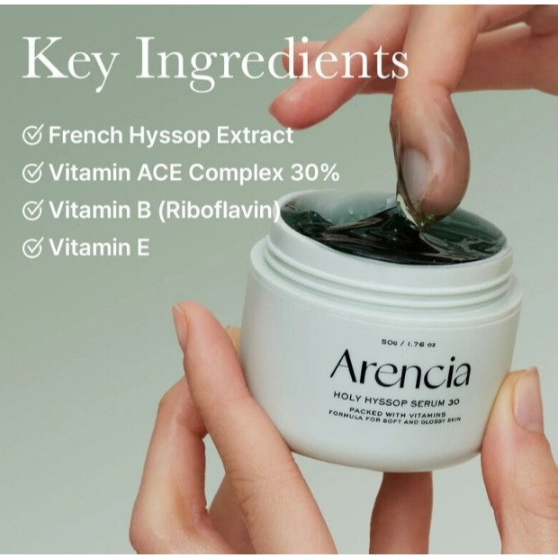Serum Arencia Holy Hyssop 30 50g