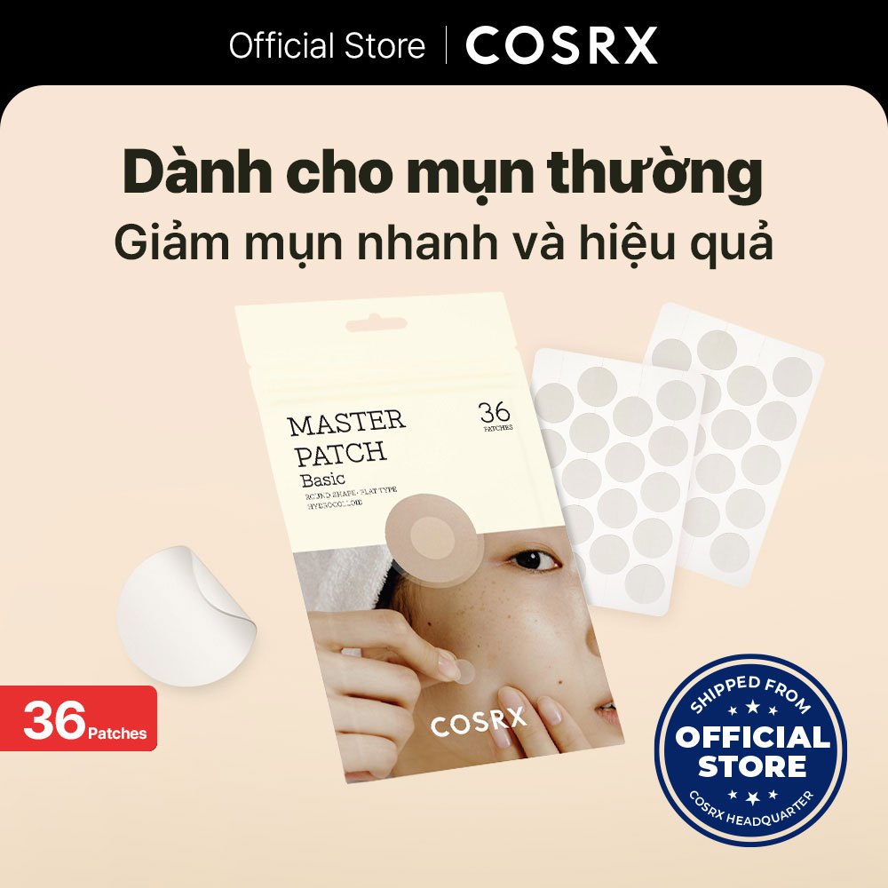Miếng dán mụn COSRX Master Patch Basic 36 miếng | Shopee Việt Nam