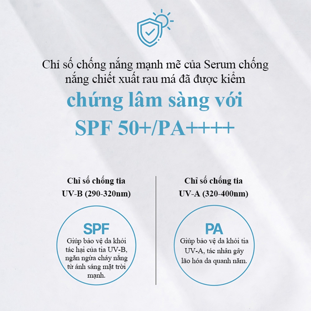 [It 'S SO ME] Aqua Cica Sun Serum 50g SPF50 + / PA + + + + / Kem chống nắng hỗn hợp