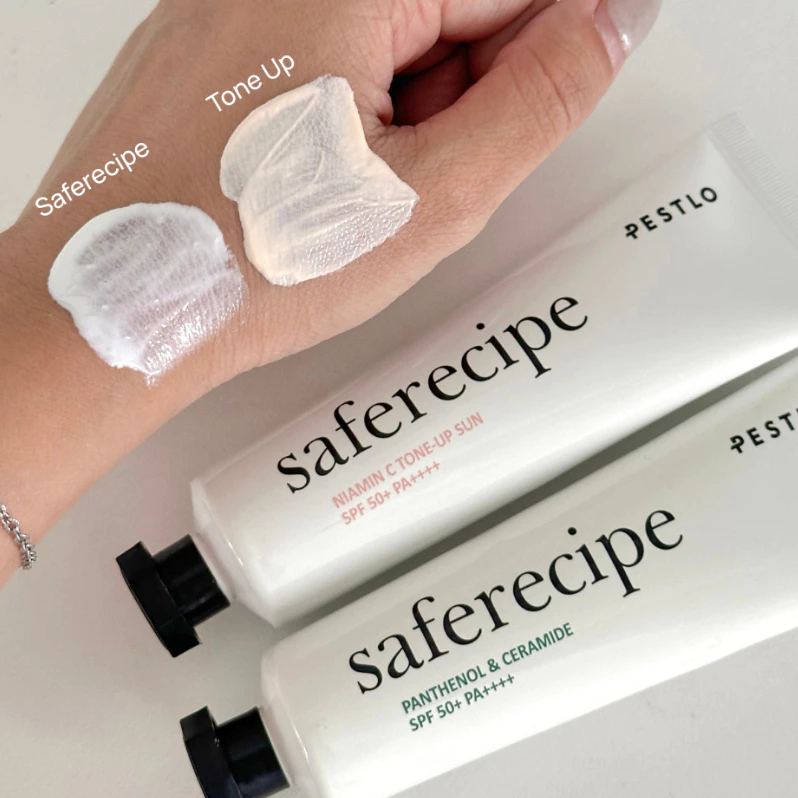 Kem chống nắng PESTLO Saferecipe 15ml Panthenol & Ceramide SPF 50 + PA + + + +