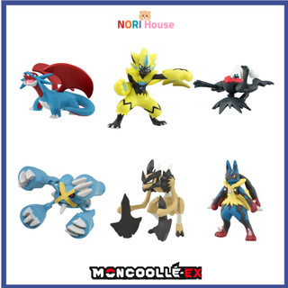 TAKARA TOMY Pokemon Moncolle EMC Huyền thoại & Nhân vật Mega Darkrai Lucario Metagross Zera Kleavor Salamence