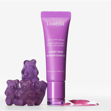 Son dưỡng môi LANEIGE Glowy: Hydrate, Glossy, Nhẹ, Dưỡng ẩm & Tint với Shea Butter-Gummy Bear