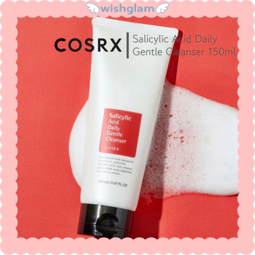 Sữa rửa mặt nhẹ nhàng hàng ngày COSRX Salicylic Acid 150ml | Sữa rửa mặt nhẹ nhàng dưỡng ẩm, Sữa rửa tạo bọt cho da chảy máu, mặt, ngày cho da khô đến da bình thường