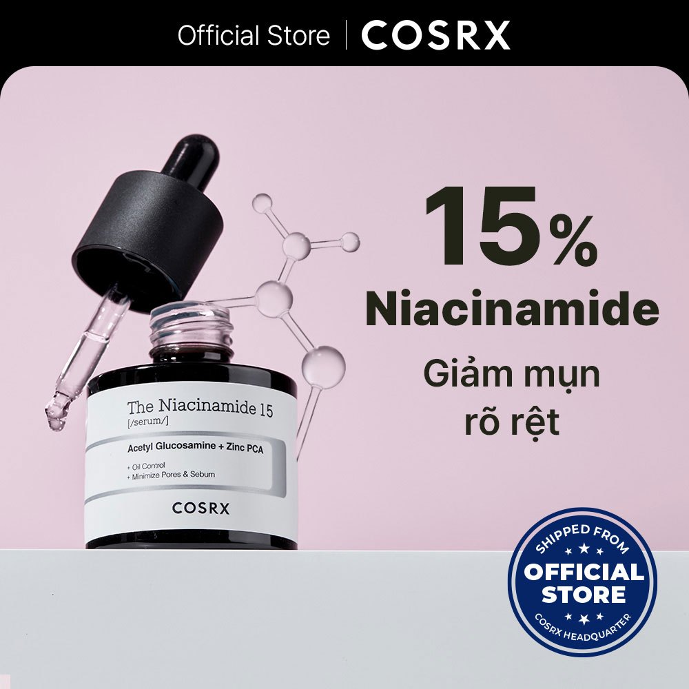 Ảnh Tinh chất COSRX Niaciamide 15% 20ml chăm sóc toàn diện cho da mụn 1