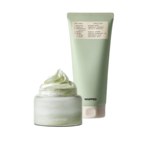 Whipped Sữa rửa mặt Vegan Pack 5 loại Ống & Nồi 80,130g