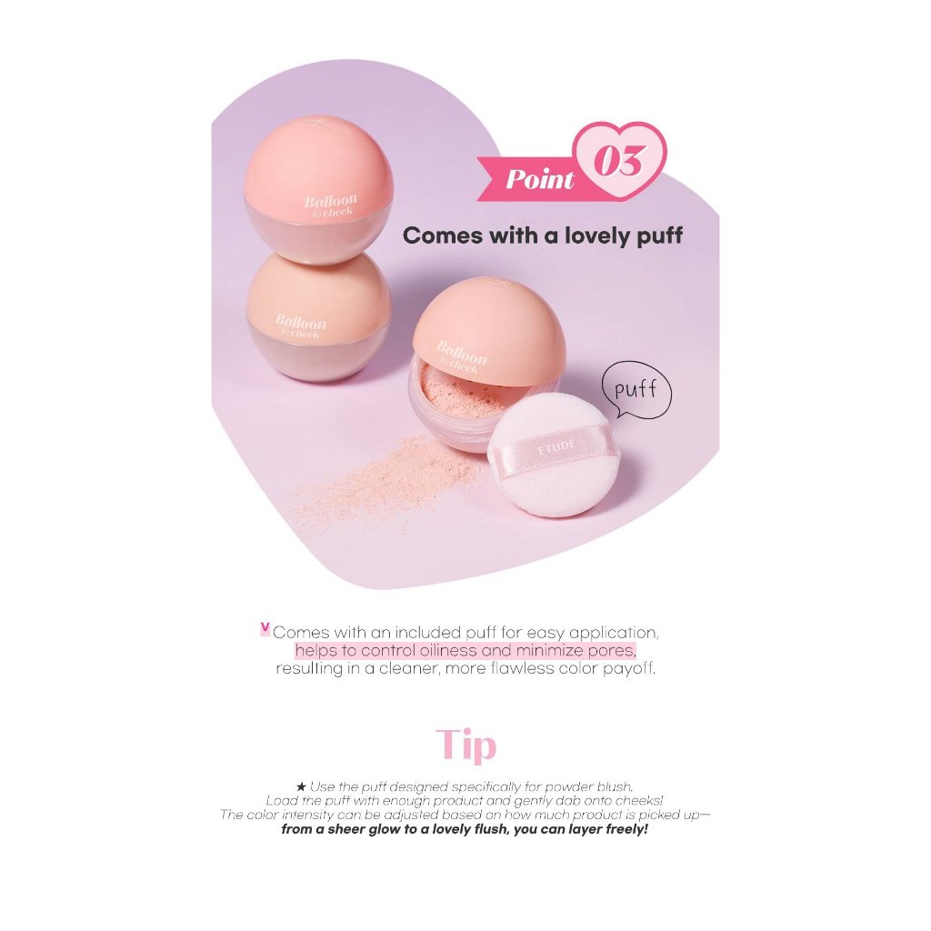 Ảnh Bóng bay ETUDE ở Cheek 6g 4