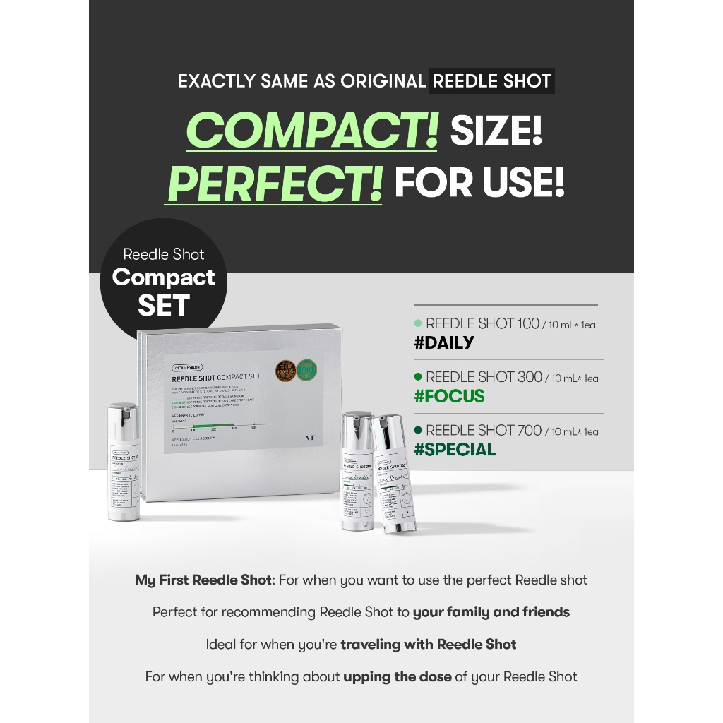 [Vt] Bộ Reedle Shot Compact [Flagship chính thức]