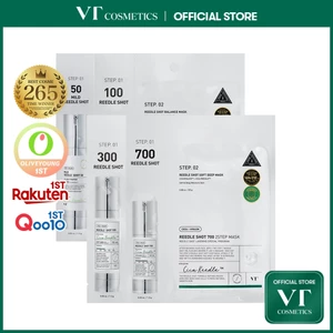 Bộ gói mặt nạ 2 bước Reedle Shot (50 & 100 & 300 & 700) Cải thiện tình trạng da, Mặt nạ tất cả trong một [Flagship chính thức]