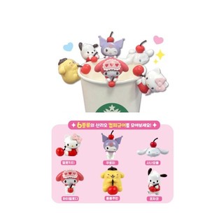 🍹Kẹp trang trí cốc Soda Sanrio siêu xinh – hàng chính hãng 100%