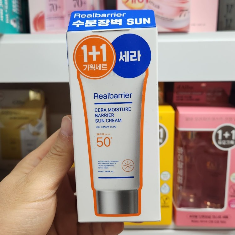 OLIVE YOUNG EDITION [50ml + 50ml] Kem chống nắng Cera Moisture Barrier (Chăm sóc da Hàn Quốc, Làm đẹp Hàn Quốc, K-Beauty)