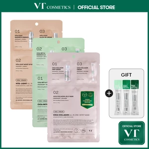 BỘ MẶT NẠ TẤT CẢ TRONG MỘT CICA (Mặt nạ REEDLE & VITA-LIGHT & RETI-A & COLLAGEN) < Official Flagship>