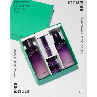 [Innisfree] Bộ dưỡng da Perfect 9 – Phục hồi & chống lão hóa chuyên sâu