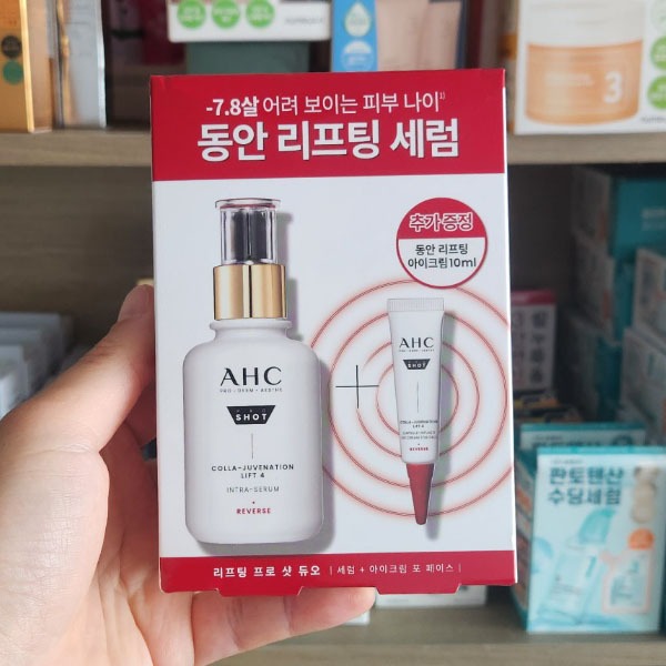 OLIVE YOUNG EDITION [Serum 40ml + kem dưỡng mắt 10ml] Pro Shot Colla juvenation Lift 4 Serum (Chăm sóc da Hàn Quốc, Làm đẹp Hàn Quốc, K-beauty)