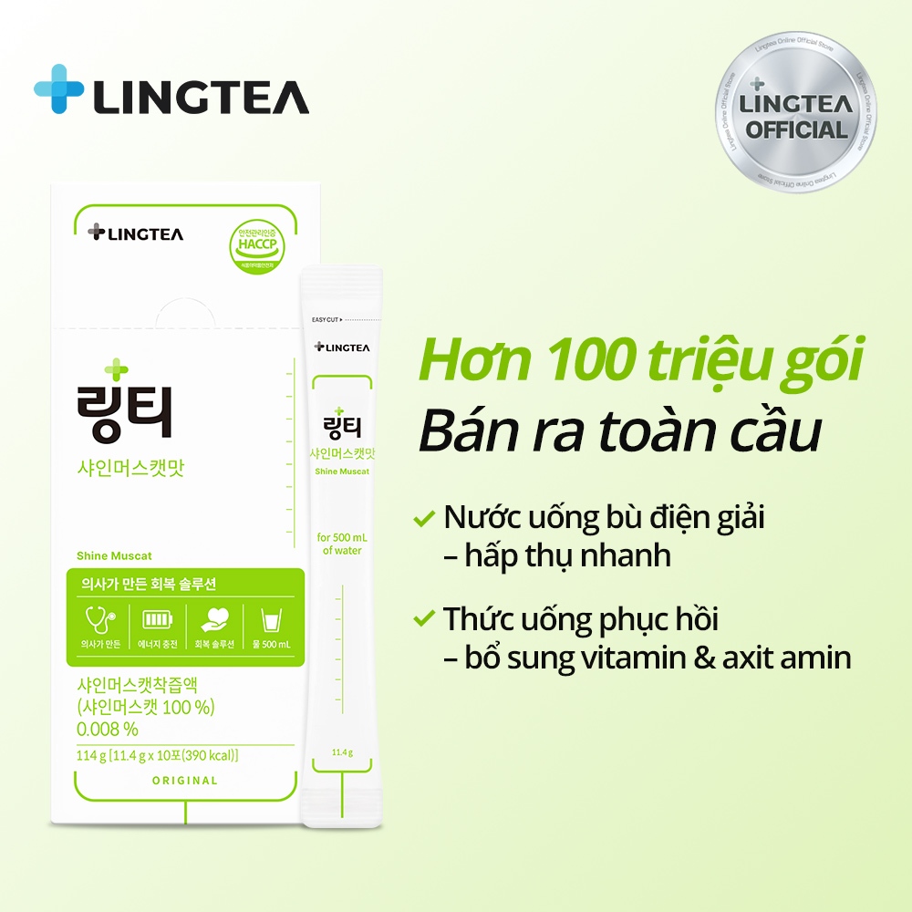 [LINGTEA] Lingtea Original 1 hộp 10 gói | Shopee Việt Nam