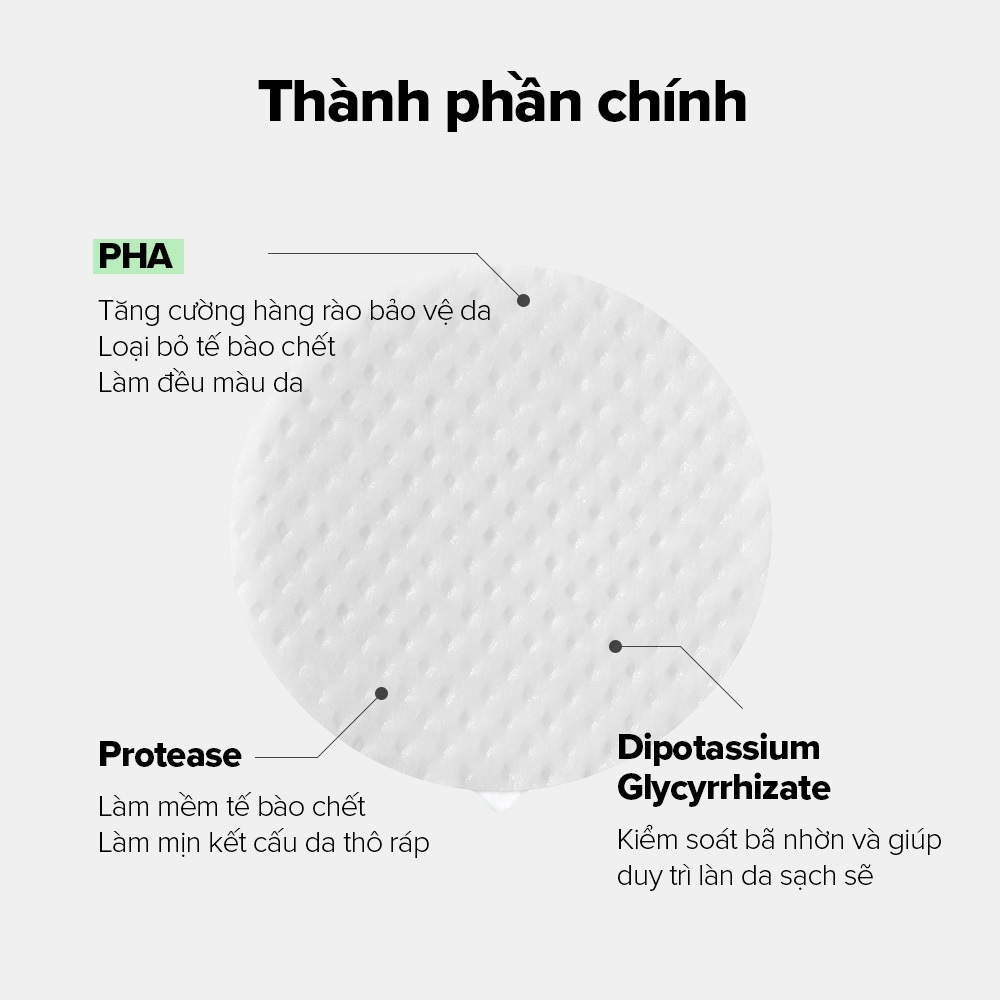 Ảnh Hộp 60 miếng bông gạo dưỡng trắng/ Nâng tông da/ Giảm Kích Thước Lỗ Chân Lông/ Rice Brightening Toner Pad 3
