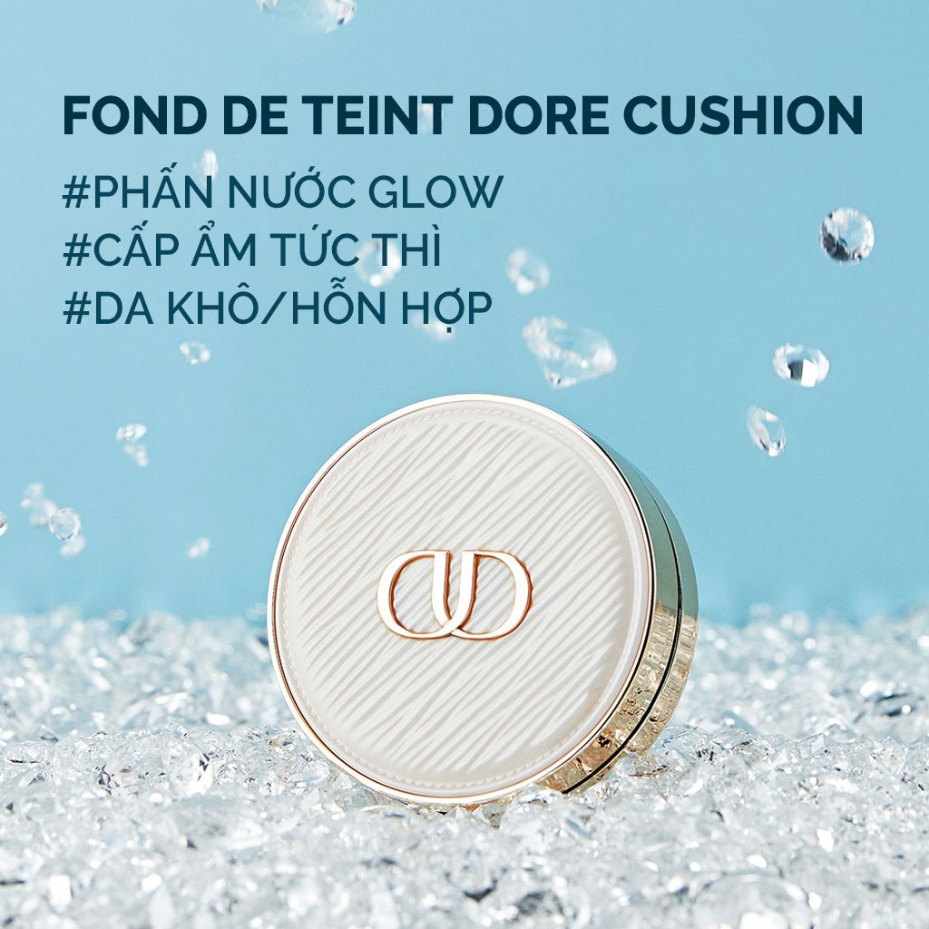 【Chere Jeanne】Phấn Nước Dore / Parfait – Lõi Refill 14g | Che phủ tự nhiên, dưỡng ẩm, lâu trôi
