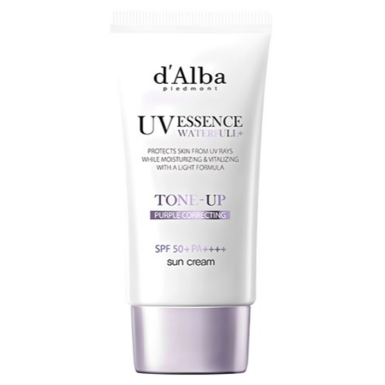 D'ALBA Kem chống nắng Waterful Purple Tone-Up SPF50 + PA + + + + 50ml