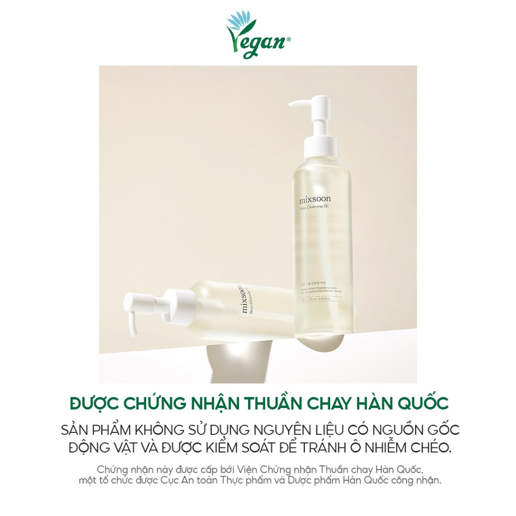Dầu Tẩy Trang Đậu Nành Lên Men Làm Sạch Sâu, Loại Bỏ Bả Nhờn Cho Mọi Loại Da Mixsoon Bean Cleansing Oil 195ml | BigBuy360 - bigbuy360.vn