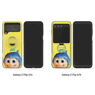 Disney Inside out 2 - hộp đựng thẻ vòng màu mặt lớn cho galaxy z flip 6 5 4 3 / flip6 vỏ dễ thương