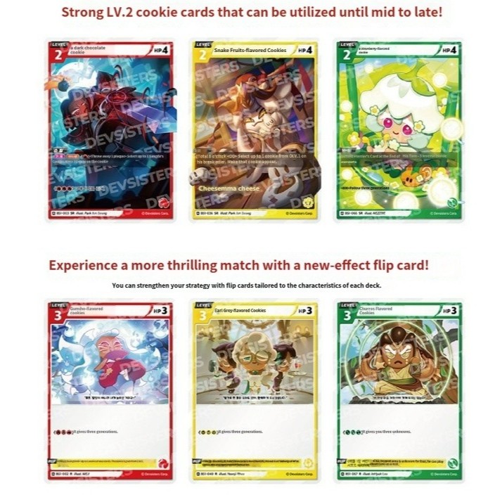 Cookie Run Braverse TCG Gói tăng cường dũng cảm đầu tiên | 1 Hộp = 30 Gói