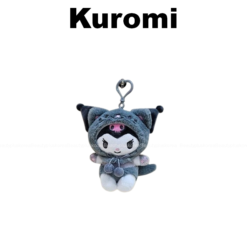 [Sanrio] Móc khóa quyến rũ túi mèo nhân vật Sanrio 13cm (Kitty / Mymelody / Kuromi / Cinnamoroll / Pompompurin / Pochacco)