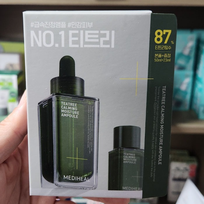 OLIVE YOUNG EDITION [50ml + 23ml] Tea Tree Calming Moisture Ampoule (Chăm sóc da Hàn Quốc, Làm đẹp Hàn Quốc, K-Beauty)
