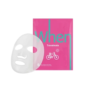 Khi nào® Mặt nạ tấm Bio-Cellulose cao cấp Travelmate Refreshing