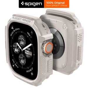 Ốp Đồng Hồ Thông Minh Apple Watch Ultra 3 11 SE3 Series 49 - 40mm Rugged Armor Spigen - Bền Bỉ Tuỳ Chỉnh Tiện Lợi