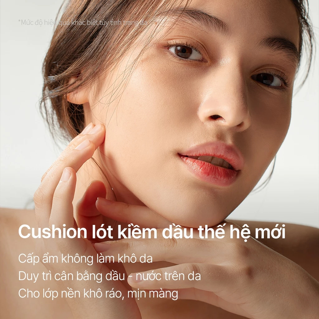 Phấn nước kiềm dầu trong suốt Parnell Glacial Biome Water No Sebum Cushion 10g