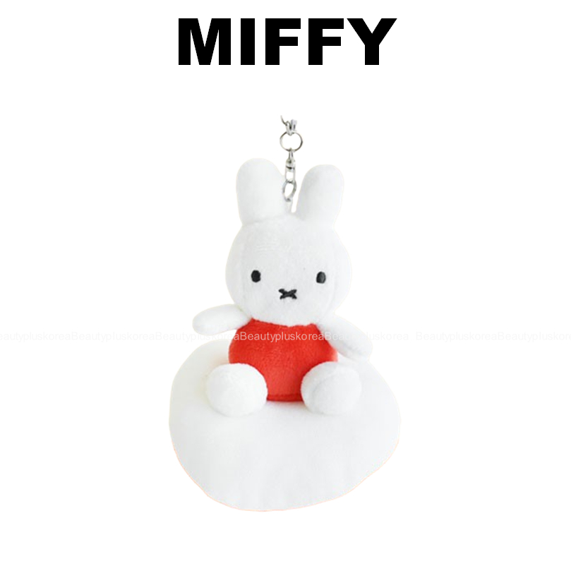 [Miffy] Búp bê móc khóa quyến rũ Dream Bag 13cm (Miffy / Brown / Star)