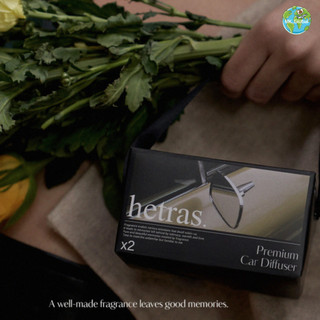[hetras.] Máy khuếch tán ô tô cao cấp 77ml x2 – Tinh dầu thơm lâu, khử mùi ô tô hiệu quả