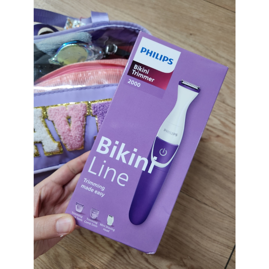PHILIPS BRT383 / Bikini Genie – Tông đơ bikini không dây để sử dụng ướt & khô