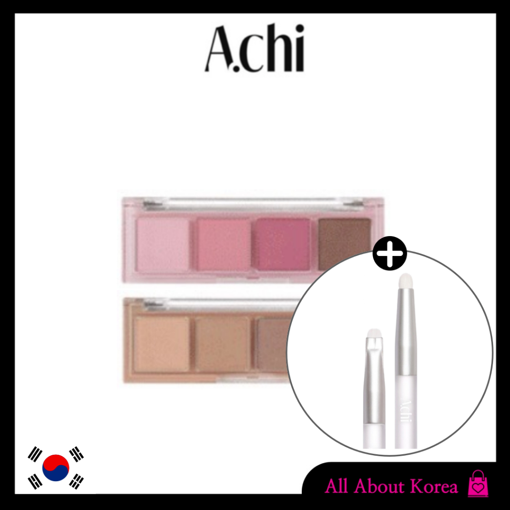 [ACHI]Layer Step Palette 2colors (+Aegyosal Step Duo Brush) | Shopee ...