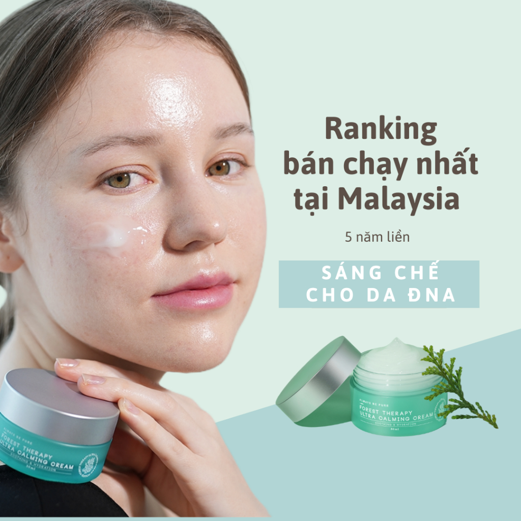 Ảnh Kem dưỡng làm dịu ngừa mụn ALWAYS BE PURE Forest Therapy Ultra cấp ẩm hiệu quả 3