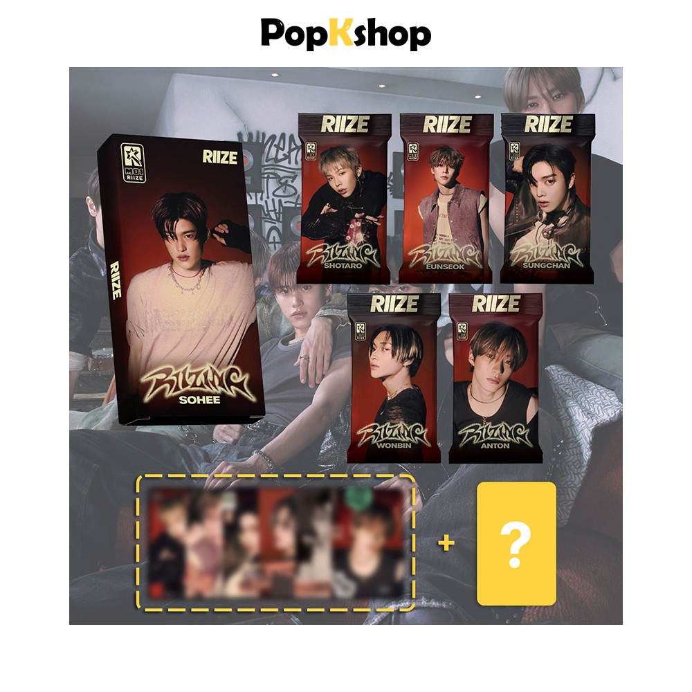 [GIFT] RIIZE 1st Mini Album RIIZING Photo Pack Ver | Shopee Việt Nam