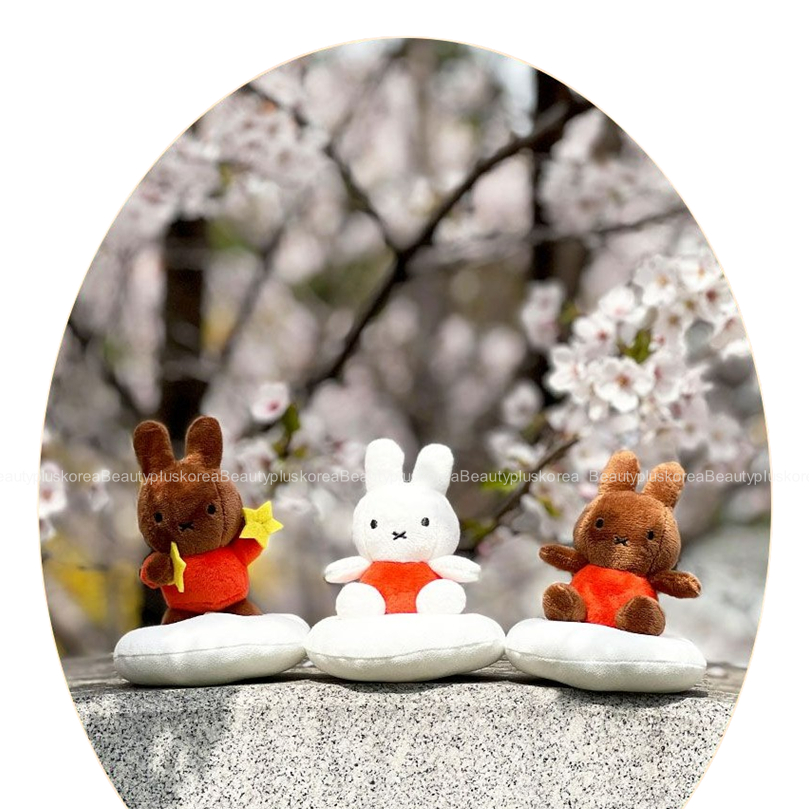 [Miffy] Búp bê móc khóa quyến rũ Dream Bag 13cm (Miffy / Brown / Star)