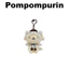 Móc khóa quyến rũ túi mèo nhân vật Sanrio 13cm (Kitty / Mymelody / Kuromi / Cinnamoroll / Pompompurin / Pochacco)