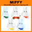 Búp bê móc khóa quyến rũ Ghost Miffy 1p (Cam / Xanh / Vàng / Nâu / Xanh)
